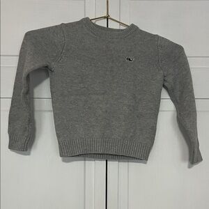 3T Vineyard Vines Gray Knit Crewneck Sweater